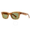 Garrett Leight Grove Sun Green Rectangular Unisex Sunglasses 2143 Emt Grn 48