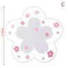 Cherry Blossom Heat Insulation Pad Dining Table Mat Anti-skid Cup Pads Non-slip Coaster Kitchen Accessories Coasters Table Mat