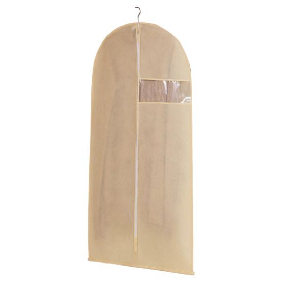Garment Bag Dustproof Clothing Cover with Transparent Window Zipper Closure Closet Organizer Coat