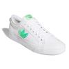 Adidas Nizza Trefoil White Signal Green Кроссовки унисекс Footwear-White FX8354