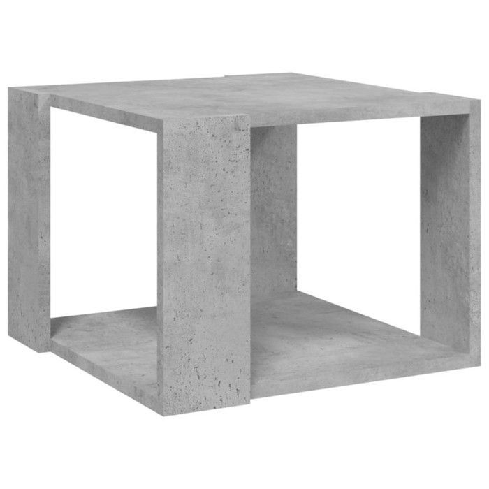 VidaXL Coffee Table Concrete Grey 40x40x30 Cm Engineered Wood 806314