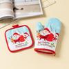 MDNG Новогодние Зимние Варежки-прихватки Старик (3-Pack)