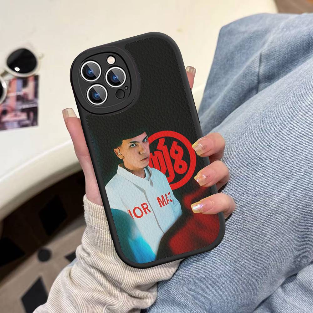 Чехол для телефона Singer M-Milo J для iPhone 16 15 14 13 12 11 Pro Max Plus Кожаный Мягкий Чехол