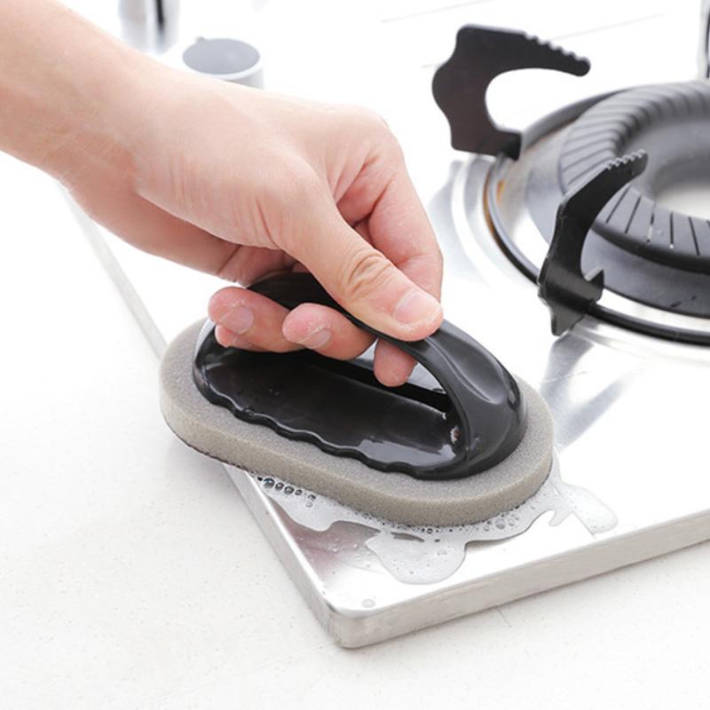 Волшебная кухонная губка, меламиновая губка, щетка для чистки, нож для удаления накипи, очиститель кастрюли, сильные щетки для обеззараживания