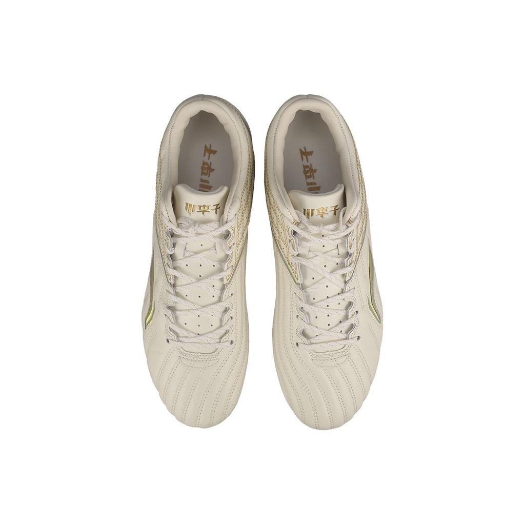 Футбольные бутсы Li Ning Iron Yu Kangaroo Leather MG для мужчин, белые ASFR015-1