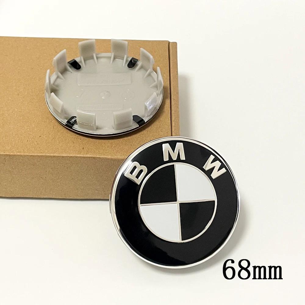 4pcs 68MM Blue White 56MM Car Wheel Center Hup Caps Wheel Cover For BMW E36 E39 E46 E60 E90 E90 F10 F30 G20 G21 G30 G11 F15 X5 1 GU1