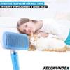 FELLWUNDER Pet Brush Dog Brush Cat Brush Fur Brush Self-cleaning