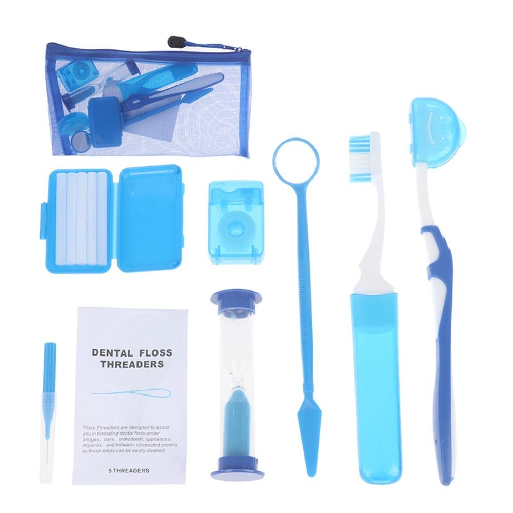 Floss Portable Soft Toothbrush Oral Cleaning Care Dental Teeth Orthodontic Kits Interdental Brush