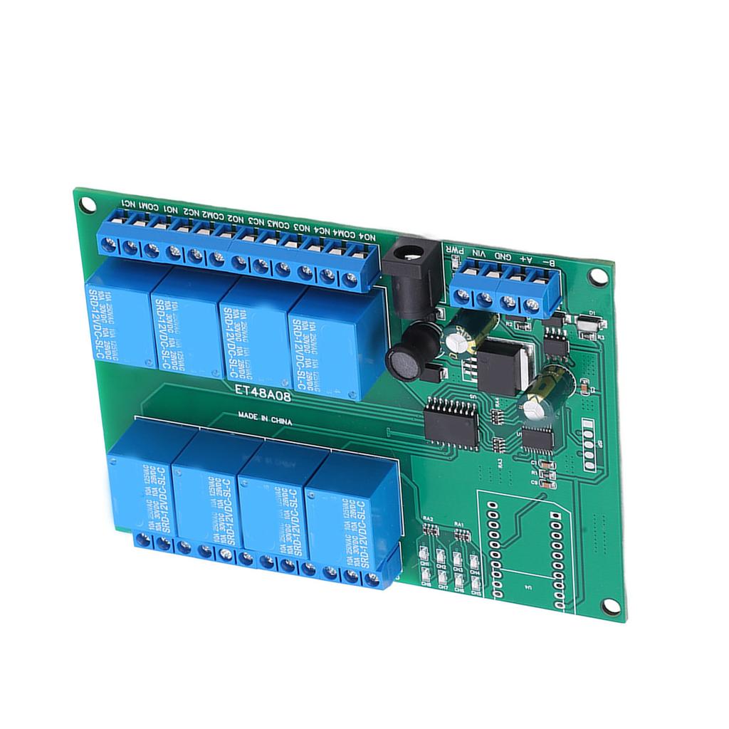DC12V 8 Channel Relay Module Multifunctional Low Level Circuit Protection Relay Board