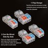 T Type Wire Connector Mini Fast Connector Docking Push-in Terminal Blocks  Electrical