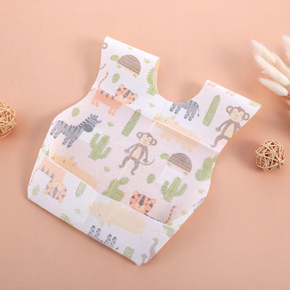 Водонепроницаемые одноразовые слюнявчики, портативные детские тряпки для отрыжки, новое нетканое полотенце для слюней