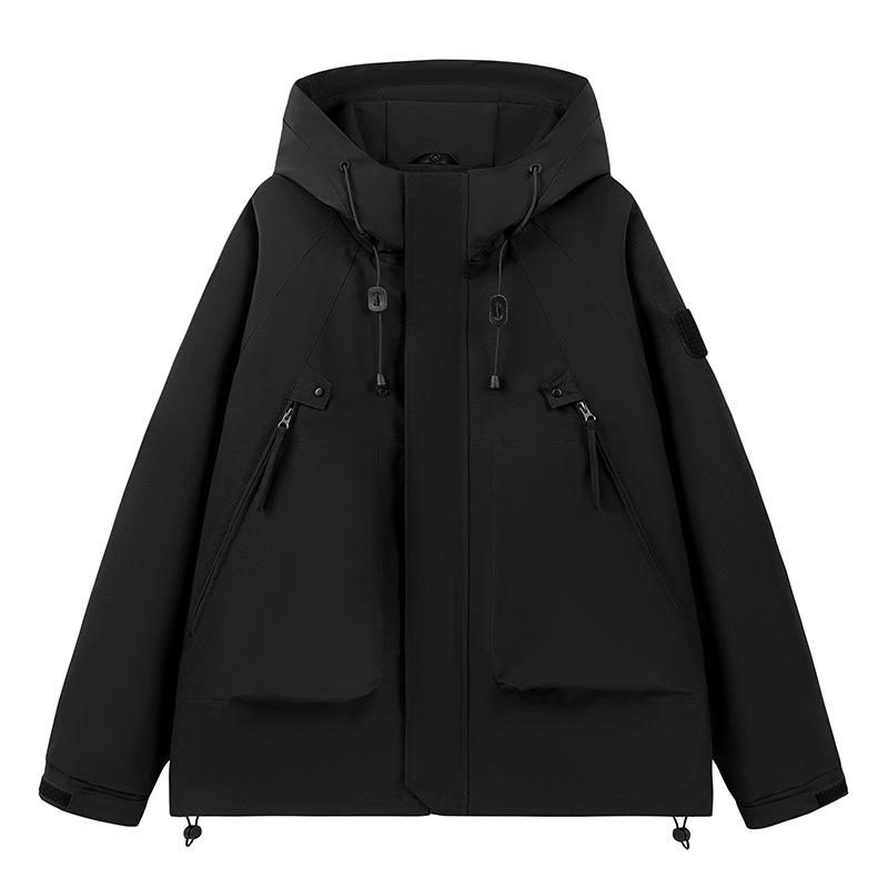 Jacket Autumn High Quality Outdoor Couple Hooded Single Layer Windproof Waterproof Jacket