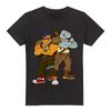 Мужская футболка Tmnt Bebop And Rocksteady 100% Хлопок, Топ S-5XL, Черный