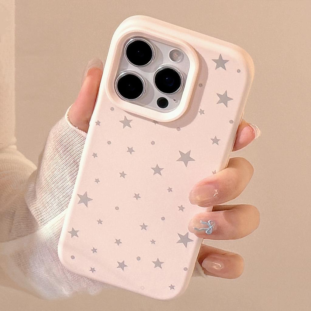 Чехол для мобильного телефона Full Screen Stars Iphone17 Apple 15 Защита от падений 13 Нишевый 16pro Max Подходит для 12 Мягкий