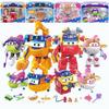 AULDEY Super Wings Большой Трансформирующийся Робот Набор Профессий Принцесса Саша Марти Пол Аниме Фигурка Действия Модель Игрушки Подарок для Детей