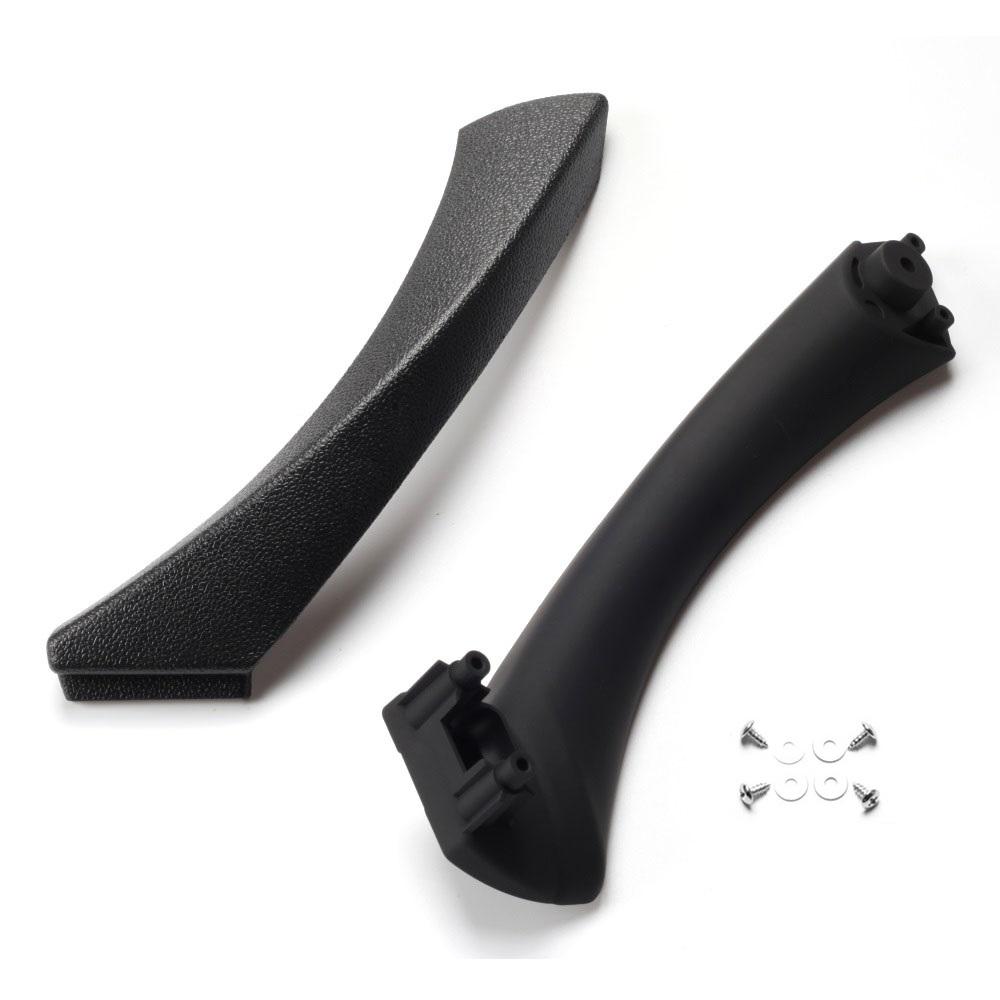 Для BMW 3 серии E90 E91 E92 оригинальная внутренняя ручка двери, накладка на панель, черный, бежевый, серый, правая и левая крышка 2004-2012