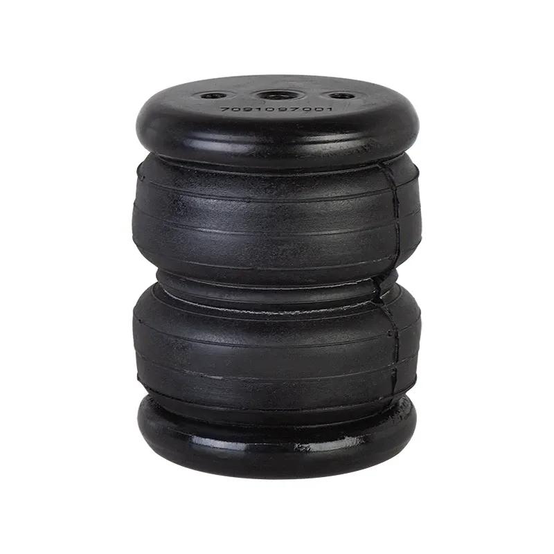 2Pcs Air Ride ride Springs suspension 2200Ib Air Single Port 1/4 npt Small Rubber shock absorption bag 2E2200