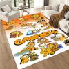 Garfield S Adventures 1 Square rugs are a great choice for living rooms, bedrooms, home décor, and as gifts