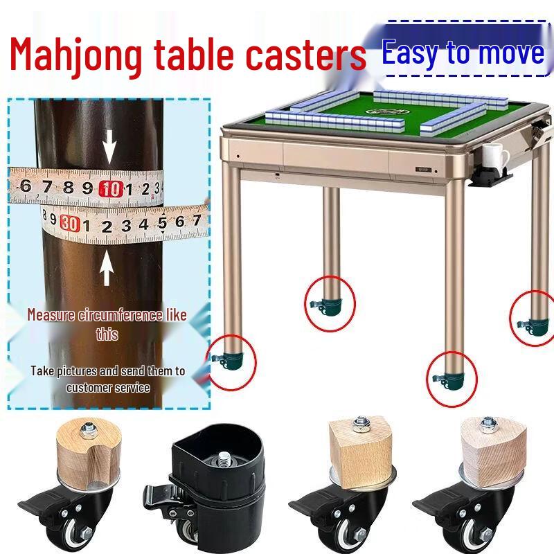 Mahjong Table Leg Universal Swivel Caster Wheel