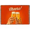 Every Beers A Cheers Fresh Beer Leisure Time Metal Tin Signs Poster Wall Decor for Bars Man Cave Cafe Clubs Retro Posters Plaque
