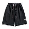 Мужские шорты из чистого хлопка, мужские свободные спортивные и повседневные брюки