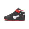 Rebound LayUp Little Kid Black High Risk Red Kids Sneakers White 370488-08