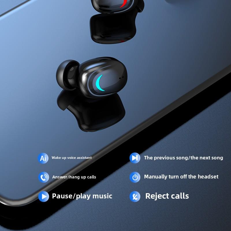 Спортивная бизнес-гарнитура Bluetooth S-вкладыши TWS с цифровым дисплеем