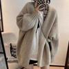 Autumn Winter Thick Warm Cardigans Women Korean Lazy Wind Soft Sweater Coats Woman Solid Color Oversized Cardigans Female