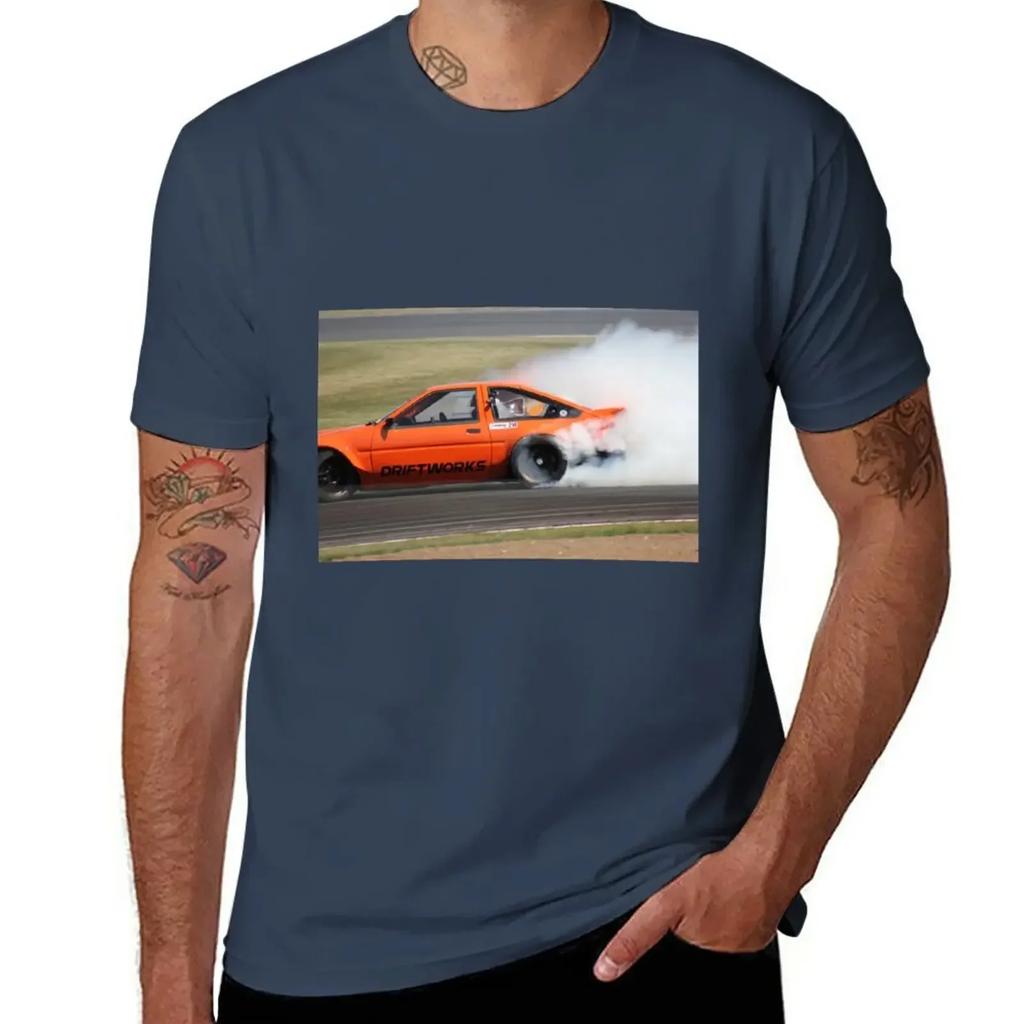 Driftworks' T-Shirt blanks cute tops Blouse men clothing