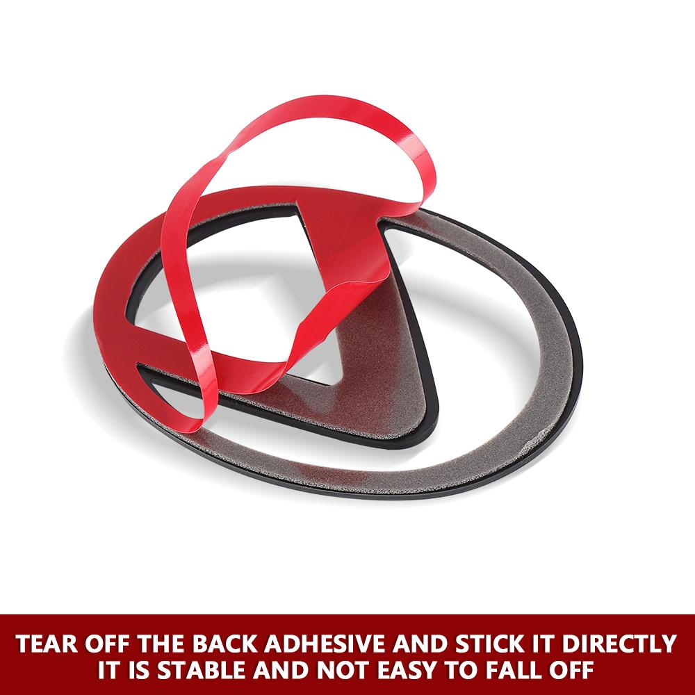 ABS Car Steering Wheel Logo Emblem Sticker Decals Buckle For Lexus LS GS GS300 GS350 GS400 GS430 GS460 GS450h GS300h Accessories