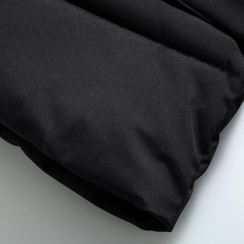 Модные зимние безрукавные парки мужские длинные жилеты с капюшоном больших размеров повседневная толстая теплая верхняя одежда мужские куртки