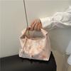 Summer New Niche Solid Color Versatile Dumpling Bag Female Sweet Commuting Lace Personalized Casual Senior Messenger Bag