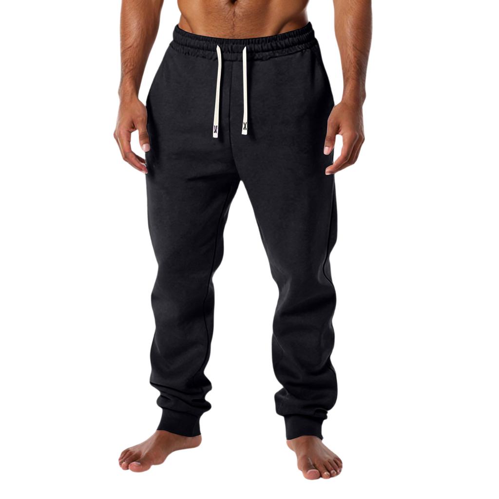 Мужские спортивные брюки, брюки для бега, рабочие брюки с карманами для улицы, повседневные брюки