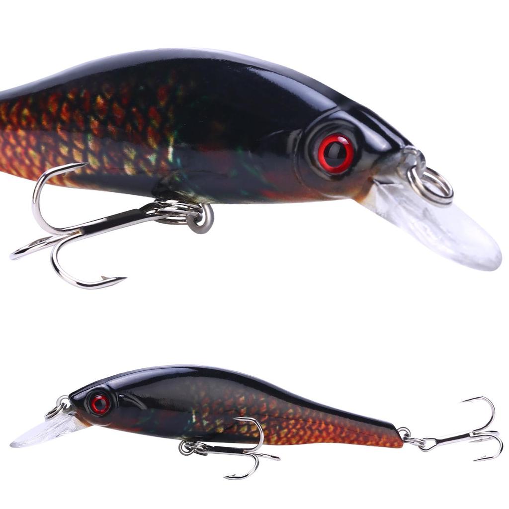 Fishing Lures Crank Baits Bass Minnow Baits Life-like Swim Baits for Bass Trout Carp Fishing Baits