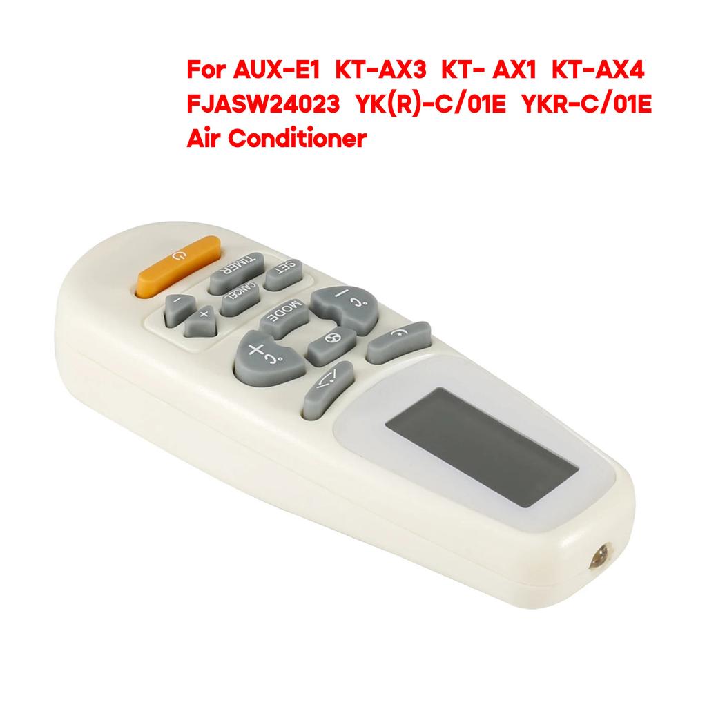 Universal YKR-C/01E Remote Control for KT-AX3, KT- AX1, AUX-E1, KT-AX4 Air Conditioners Replacement A/C Accessories