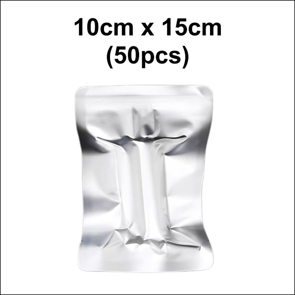 50 ШТ. Высокотемпературные реторт-пакеты для хранения продуктов Вакуумный запайщик Алюминиевая фольга Алюминиевые пакеты Вакуумные пакеты Хранение орехов