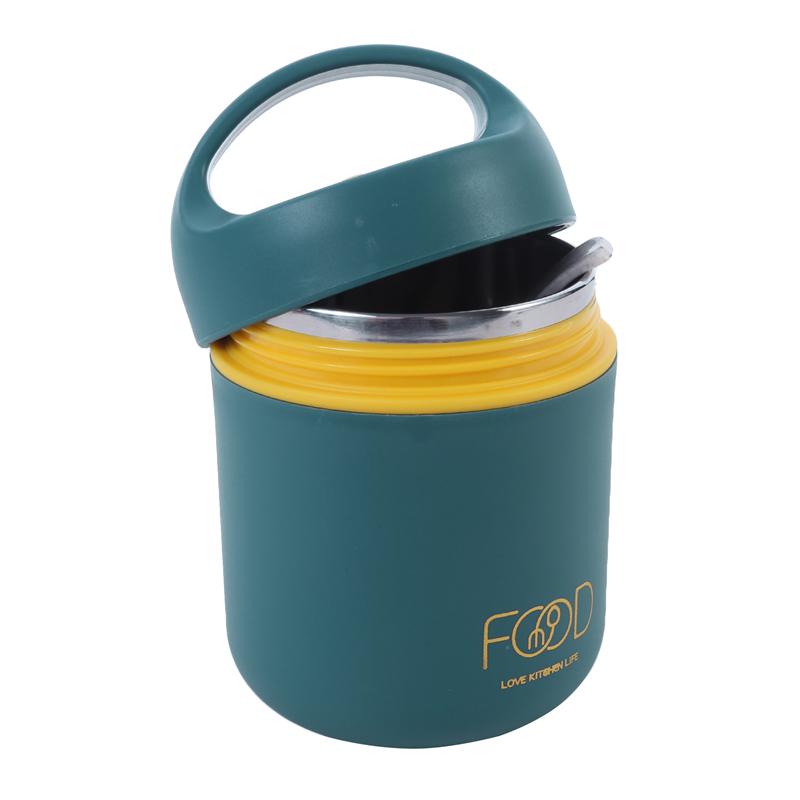 Изолированный ланч-бокс, ведро для офисного работника, маленькая коробка для супа, чашка для отвара, горшок, портативная коробка для завтрака