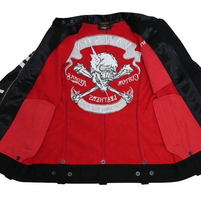 Куртка-косуха на 50-летний юбилей [Banson] NVSZ-2415 Мужская (Л, Черный)