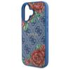 Guess Guhmp16Sp4Ropemcb Iphone 16 6.1   Niebieski/Blue Hardcase 4G Flowers Print Magsafe
