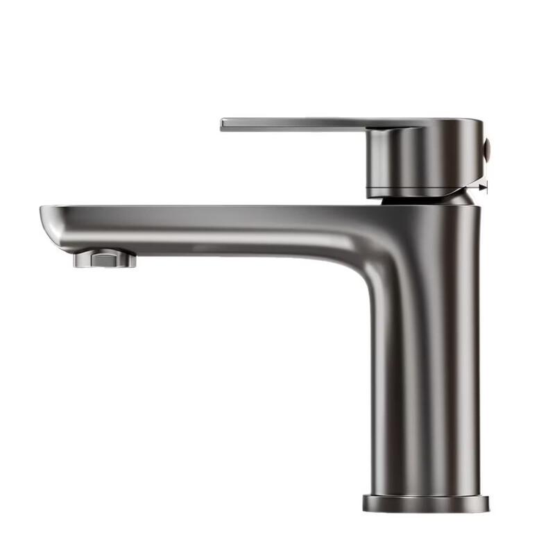 Выдвижной смеситель для ванной комнаты LISM Gunmetal