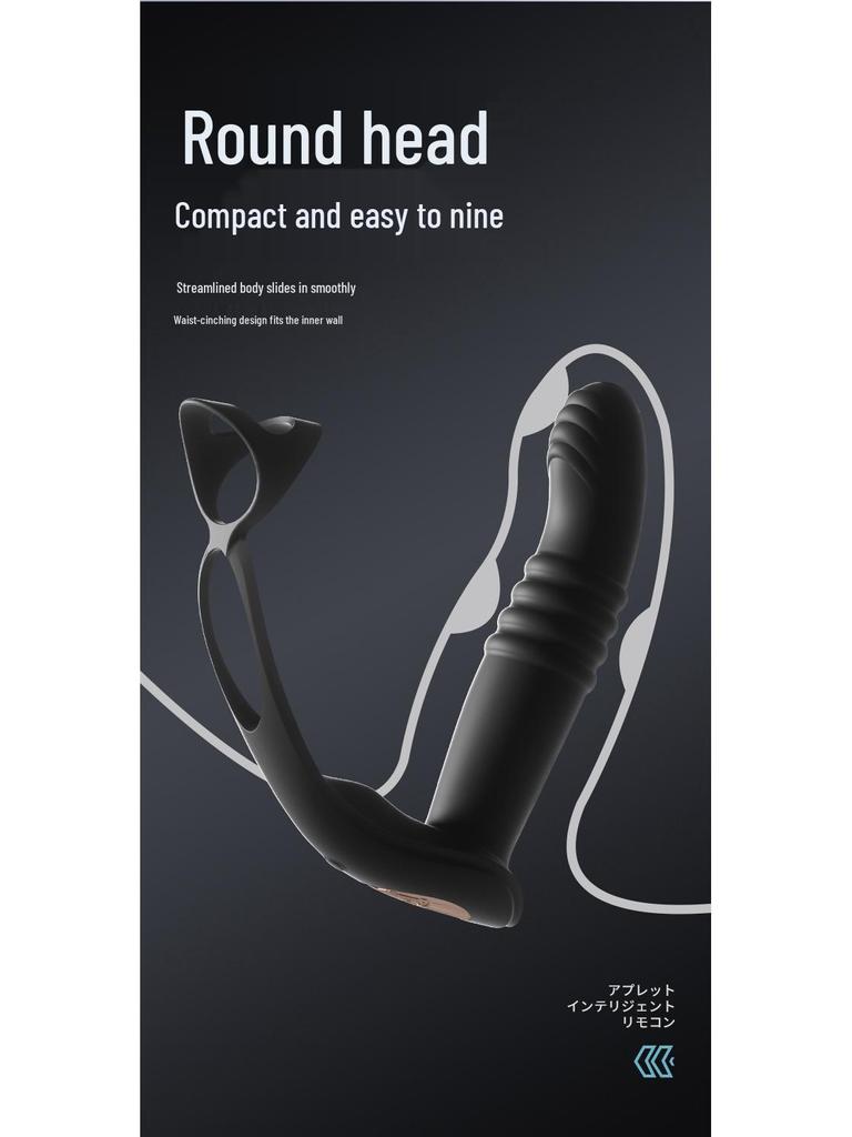 Miji Poison Dragon Drill - Выдвижной массажер простаты с сильной вибрацией, Мужской эротический продукт, 70 штук в коробке.