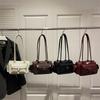 Handbag for Women, Casual, Large Capacity, Bowling Bag with Multiple Pockets, Underarm Style, Boston Single Shoulder Bag