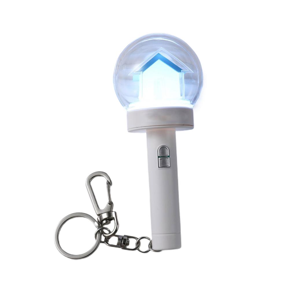 Compact Supporter Keychain With Vibrant LED Lights Perfect For Fans At Concerts Sports Events And Parties