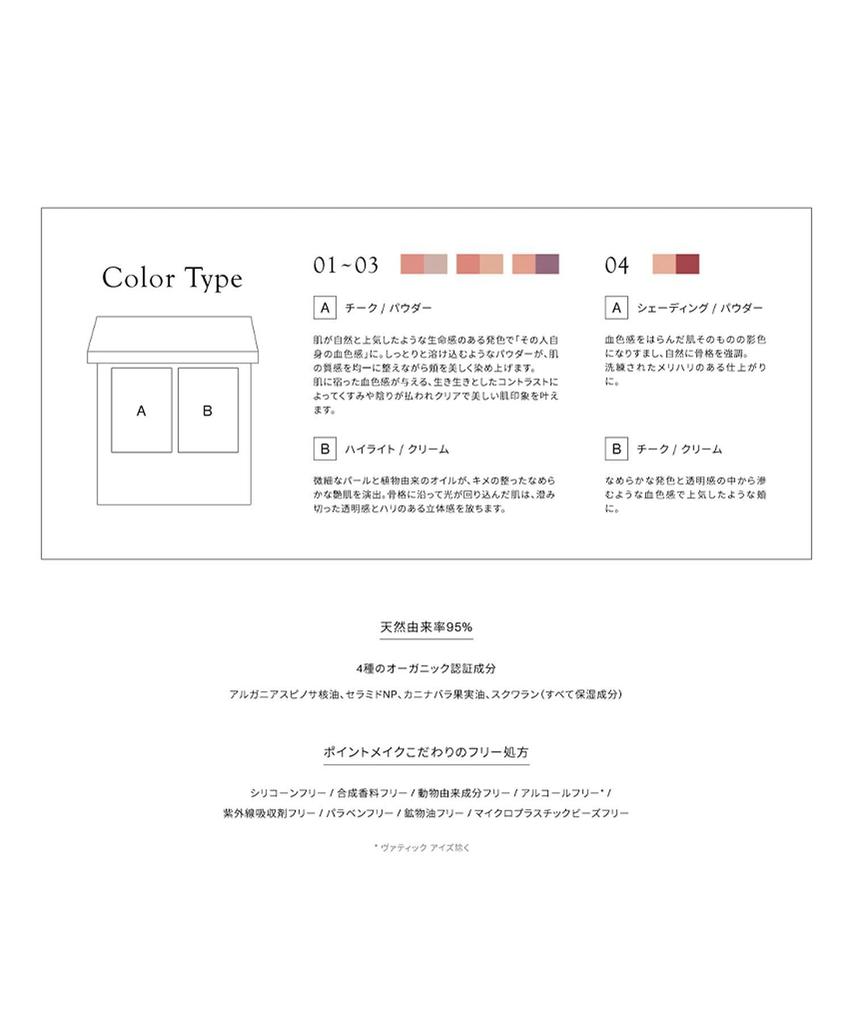 Celvoke Polyphonic Blush 02 Коралловая ракушка Румяна Хайлайтер Органический