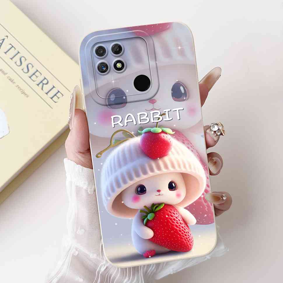 Чехол для Realme Narzo 50A RMX3430 Цветы Мягкий Силиконовый Чехол для Oppo Realme Narzo50a 6.51" Модный Защитный Чехол