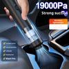Cordless Car Vacuum Cleaner 19kPa Strong Suction Low Noise Rechargeable Portable Wireless Car Vacuum Dust