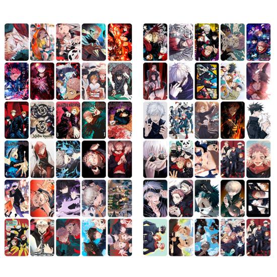 Roitang Magic Rotation Photo Card Gojo Poka 60 шт. + Мини-наклейки 32 шт., популярная корейская игра