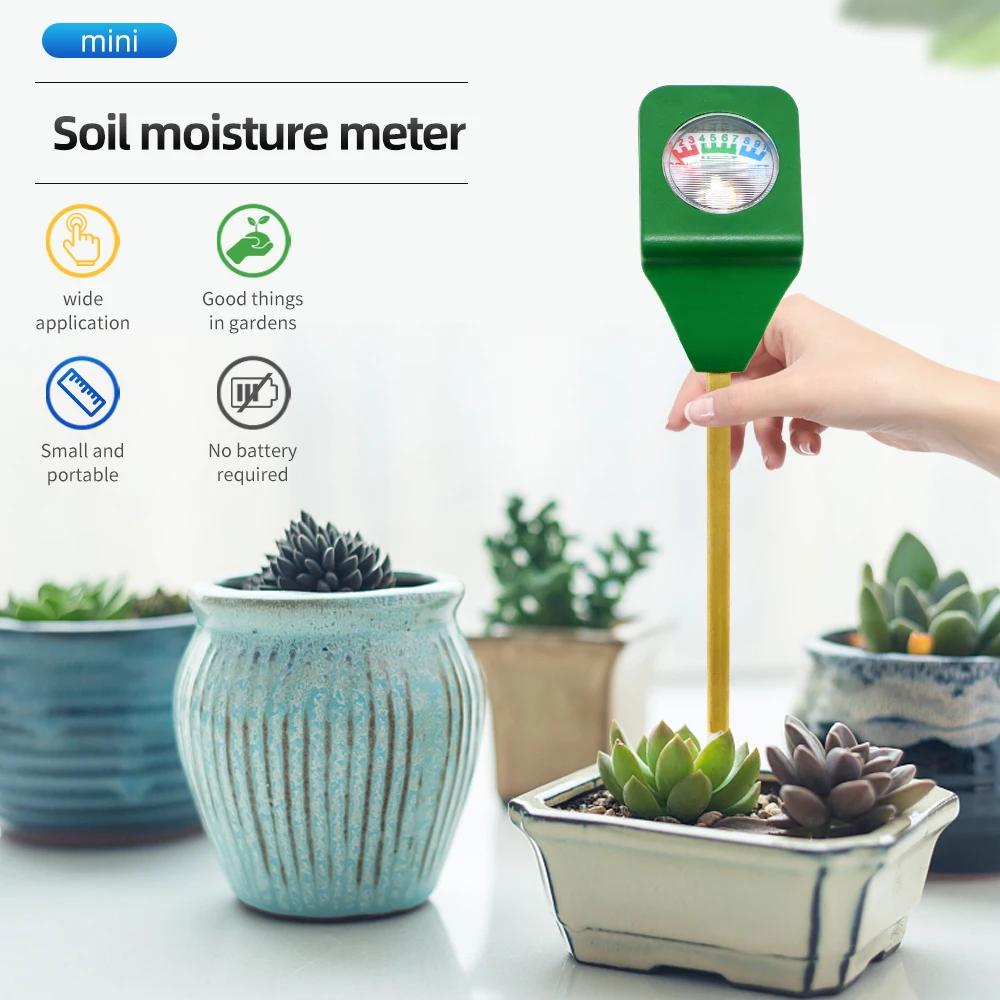 2/3/3/5/6 in 1 Digital Soil Tester Multifunctional Soil Fertility pH Temperature Sunlight Moisture Light Meter Soli Analyzer