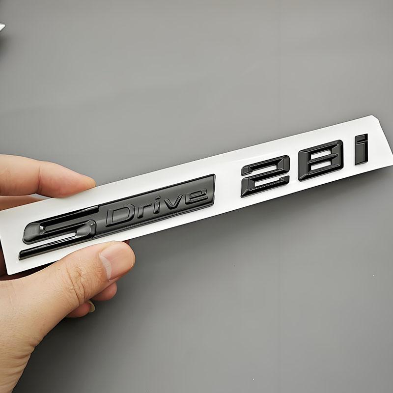 3D ABS Car Letters Logo SDrive 28i 30i Rear Trunk Badge Side Fender Emblem Decals For BMW Z4 E85 E86 E89 G29 Auto Accessories