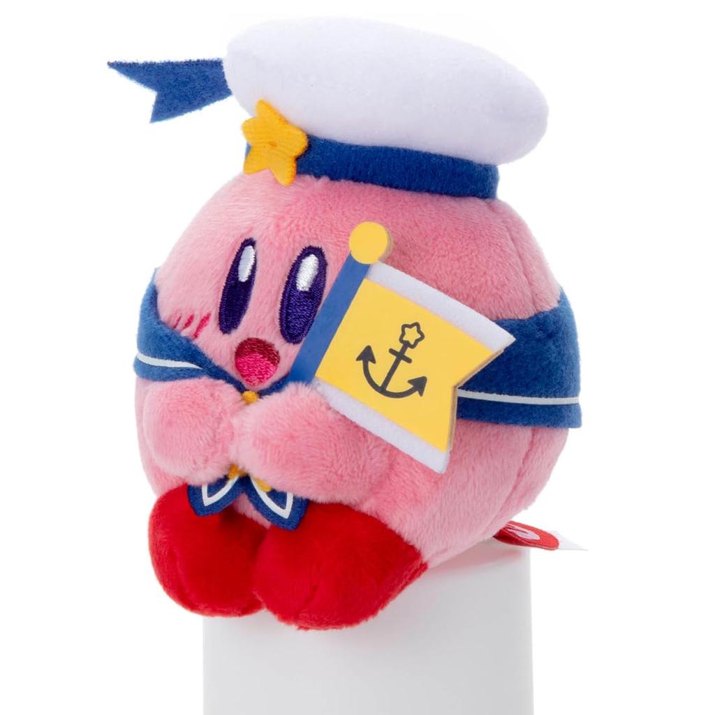 Takara Tomy Arts (TAKARATOMY A.R.T.S) Kirby of the Stars Bon Voyage Chokkori-san Kirby Plush Toy Height Approx. 10cm